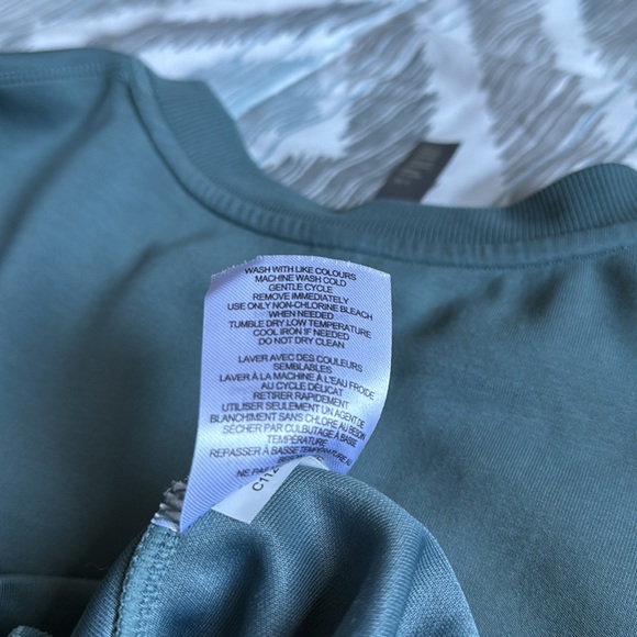 Mondetta Pullover Sweathirt sz Large in Dark cyan - Picture 7 of 9